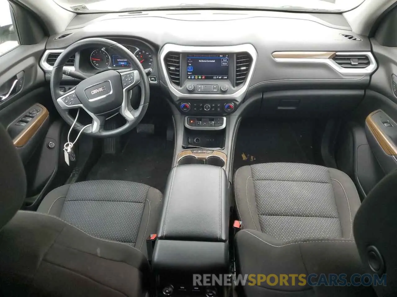8 Фотография поврежденного автомобиля 1GKKNKLS5MZ202423 GMC ACADIA 2021