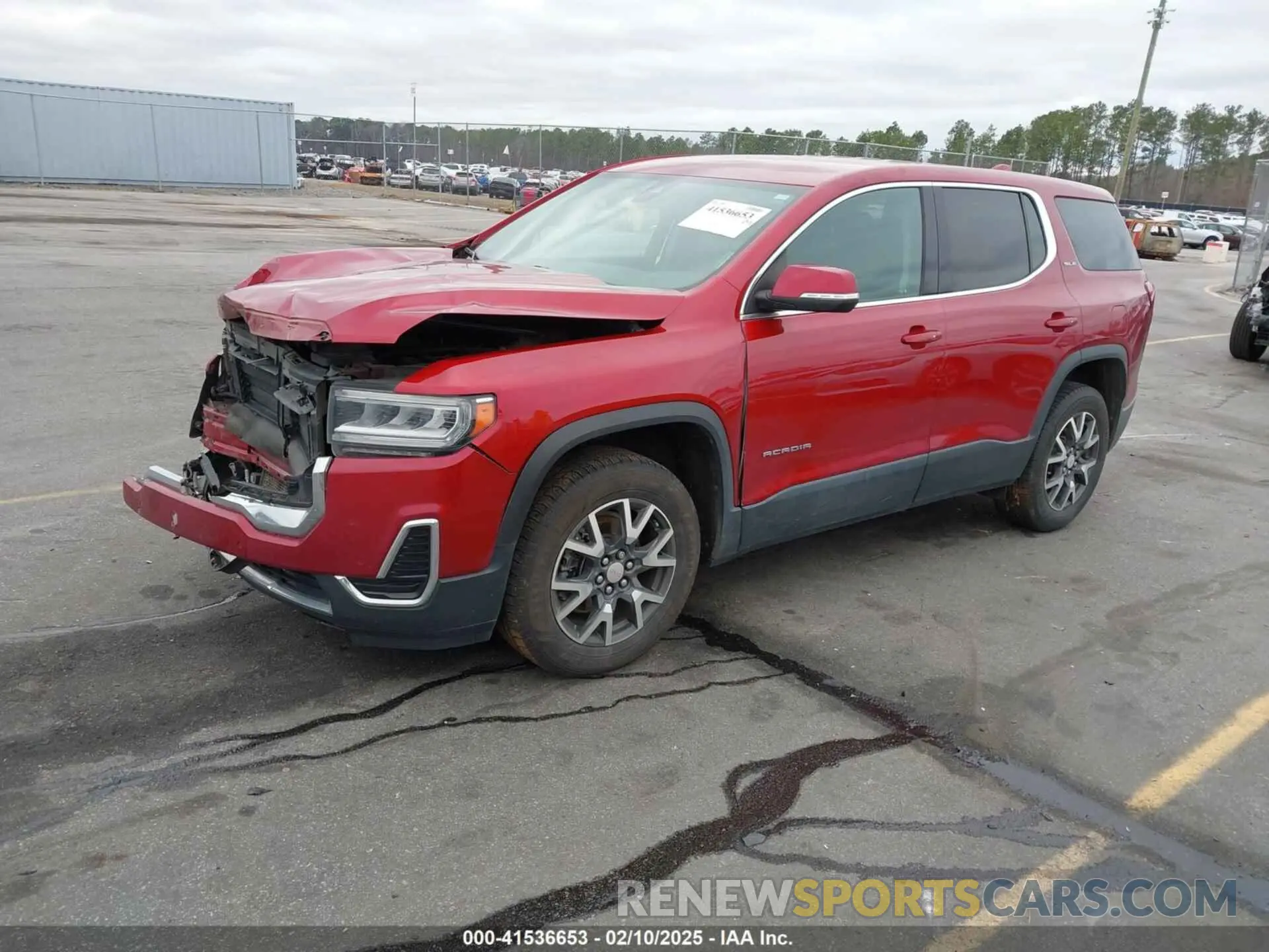 2 Фотография поврежденного автомобиля 1GKKNKLS6MZ181694 GMC ACADIA 2021