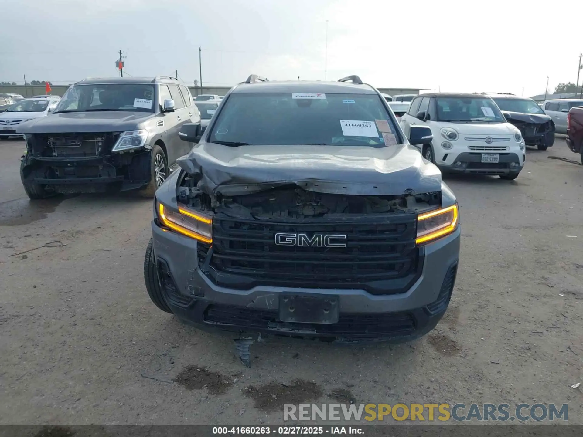 12 Photograph of a damaged car 1GKKNKLSXMZ159150 GMC ACADIA 2021