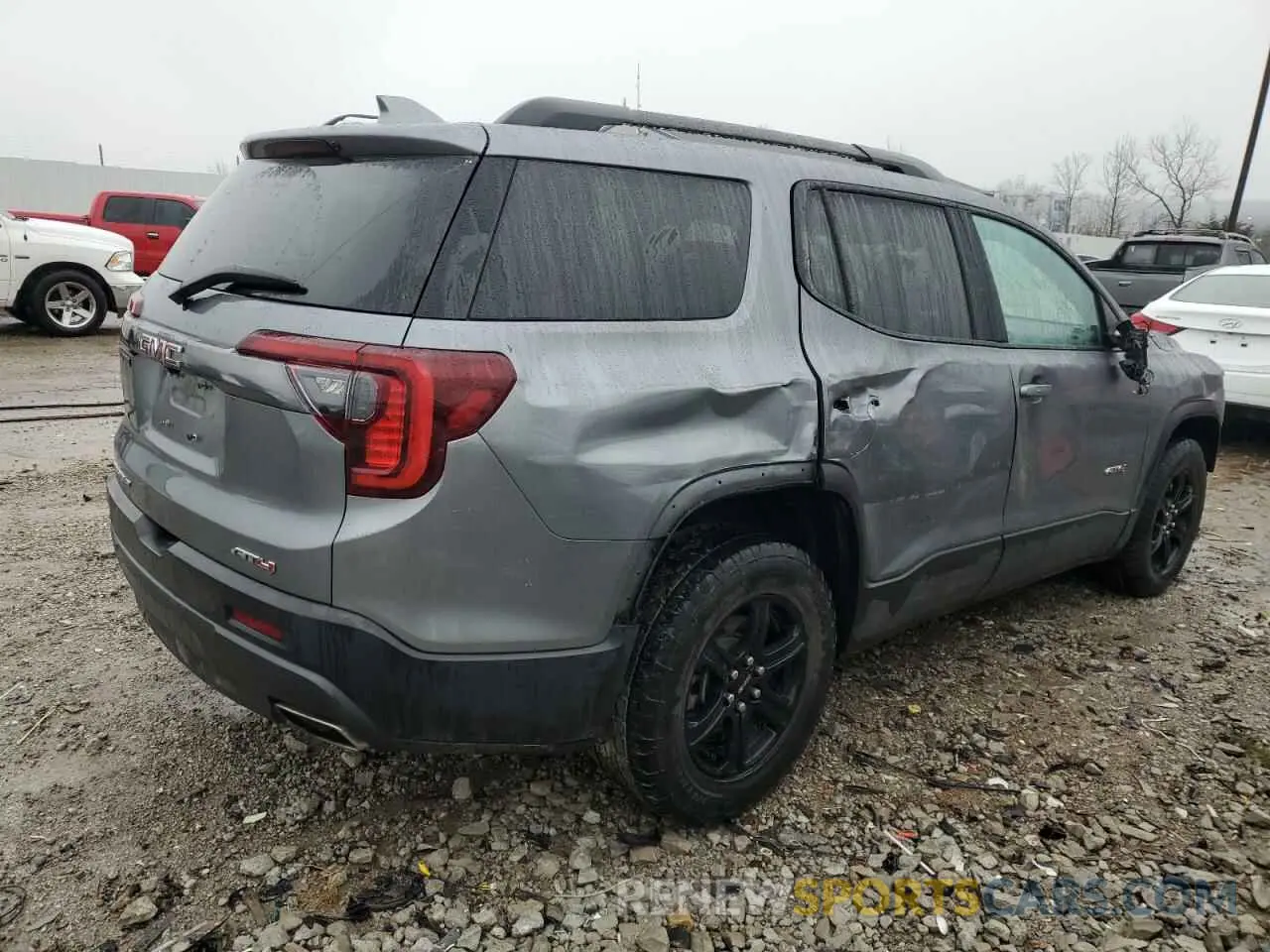3 Фотография поврежденного автомобиля 1GKKNLLS4MZ168271 GMC ACADIA 2021