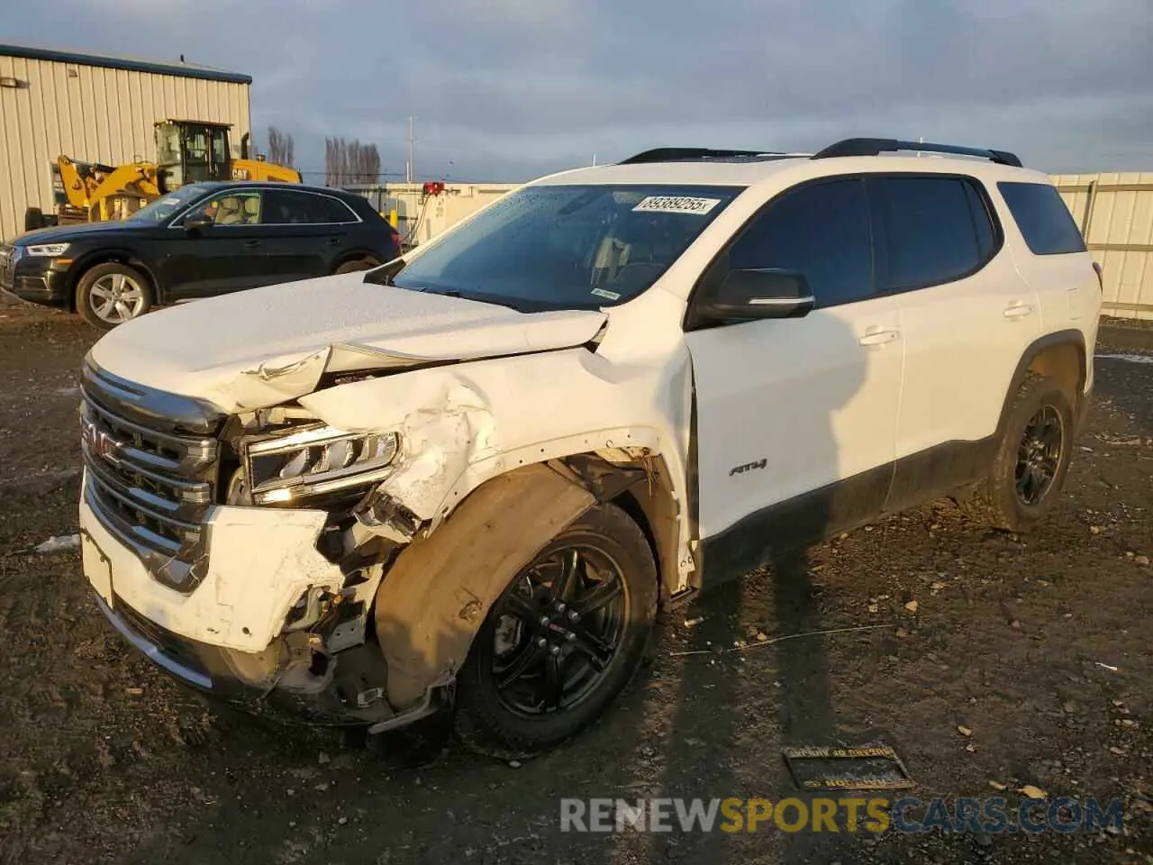 1 Photograph of a damaged car 1GKKNLLS5MZ113473 GMC ACADIA 2021