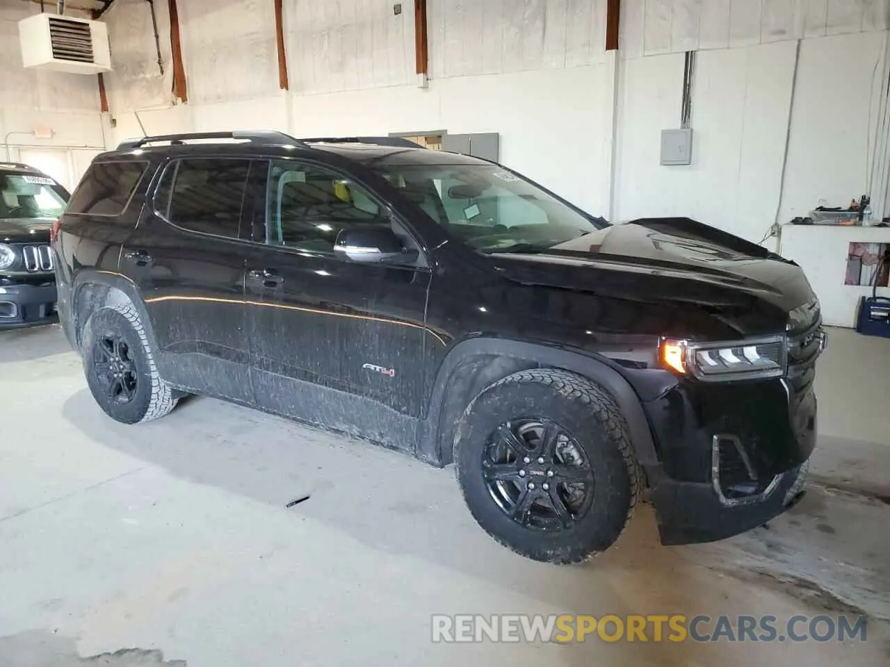 4 Фотография поврежденного автомобиля 1GKKNLLS8MZ170251 GMC ACADIA 2021