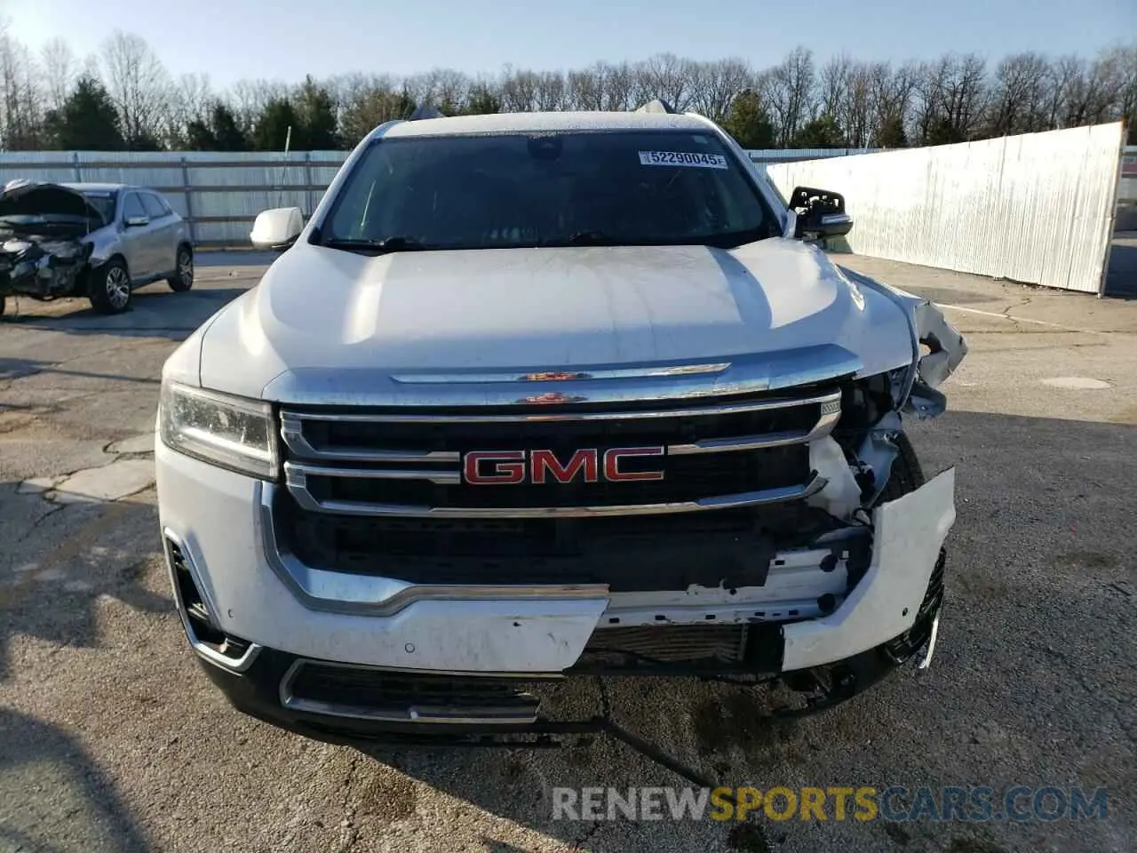 5 Photograph of a damaged car 1GKKNML41MZ226117 GMC ACADIA 2021