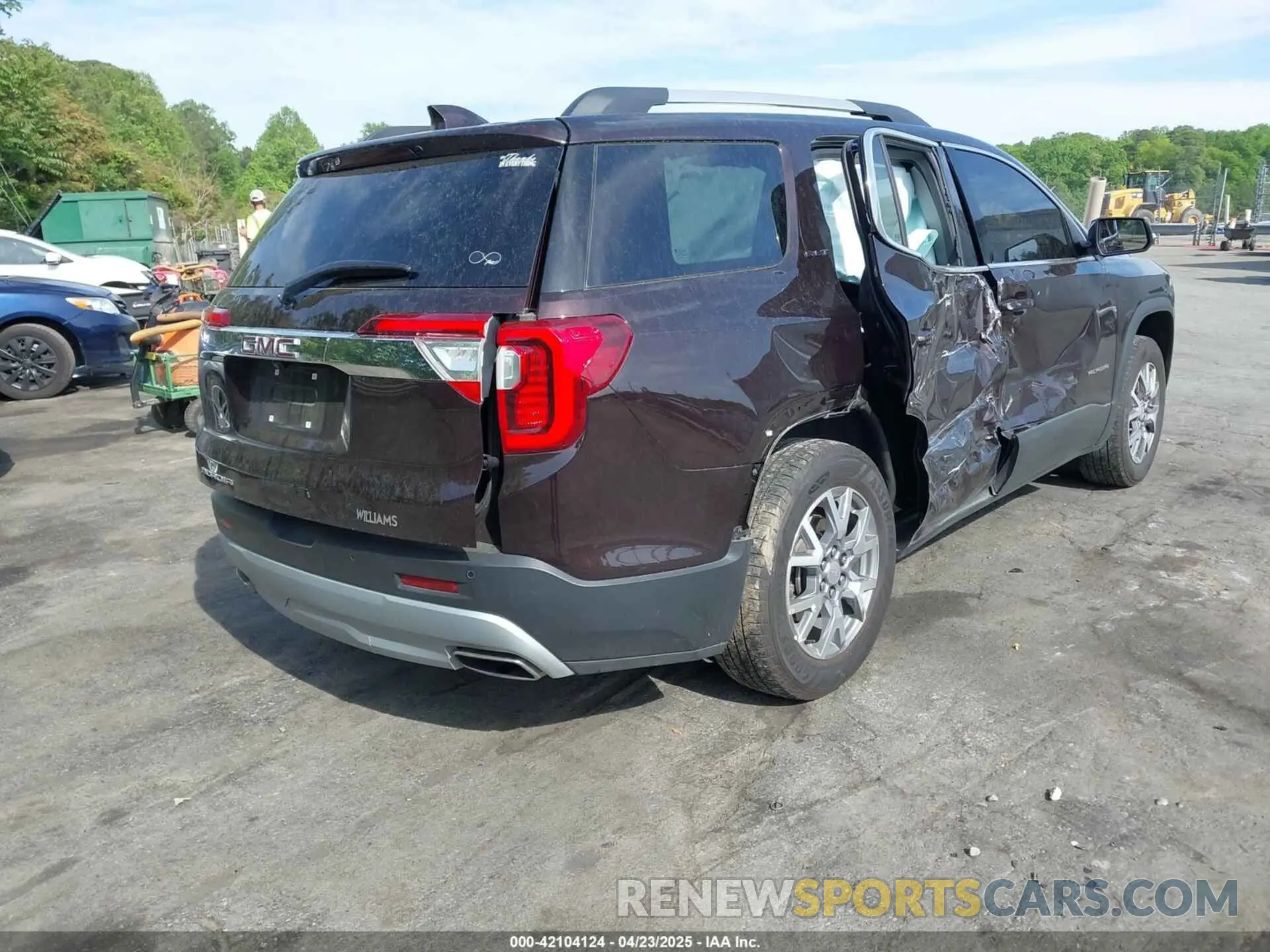 4 Фотография поврежденного автомобиля 1GKKNML4XMZ103626 GMC ACADIA 2021