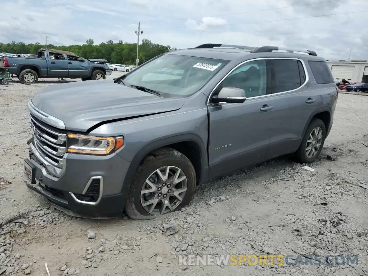 1 Фотография поврежденного автомобиля 1GKKNMLS2MZ221040 GMC ACADIA 2021