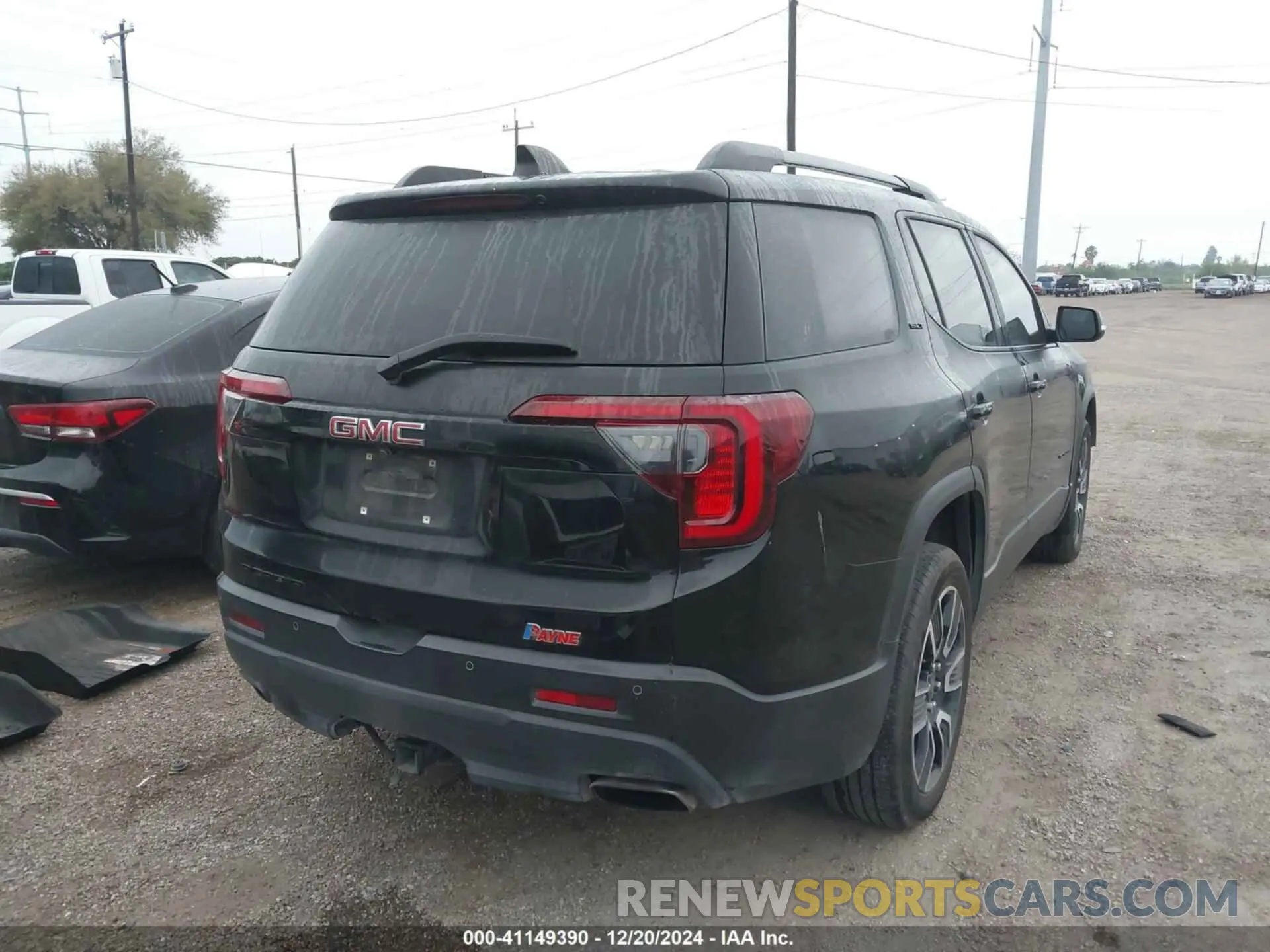 4 Фотография поврежденного автомобиля 1GKKNMLS4MZ141920 GMC ACADIA 2021