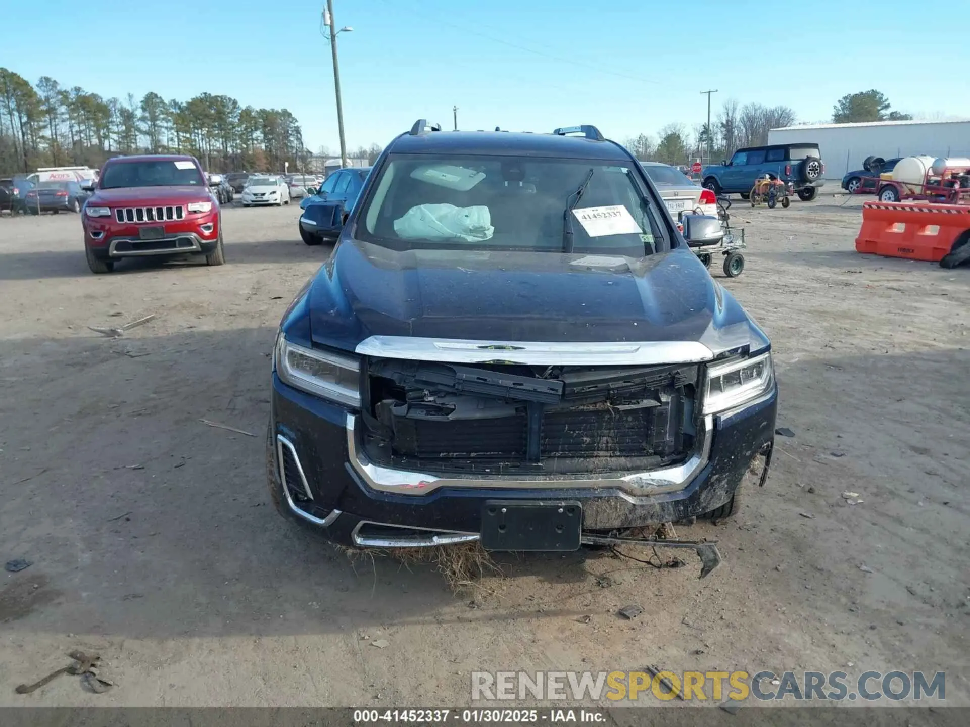 11 Фотография поврежденного автомобиля 1GKKNMLS5MZ199728 GMC ACADIA 2021