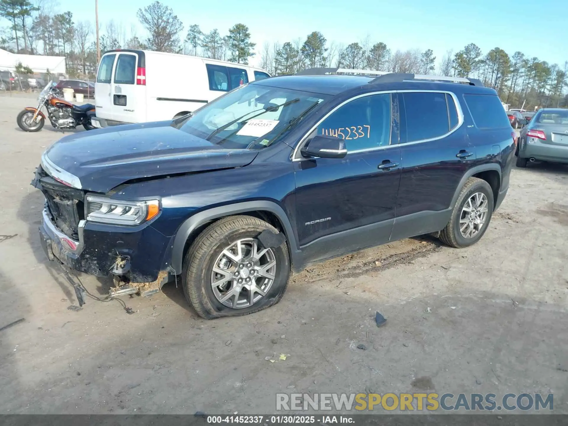 2 Фотография поврежденного автомобиля 1GKKNMLS5MZ199728 GMC ACADIA 2021