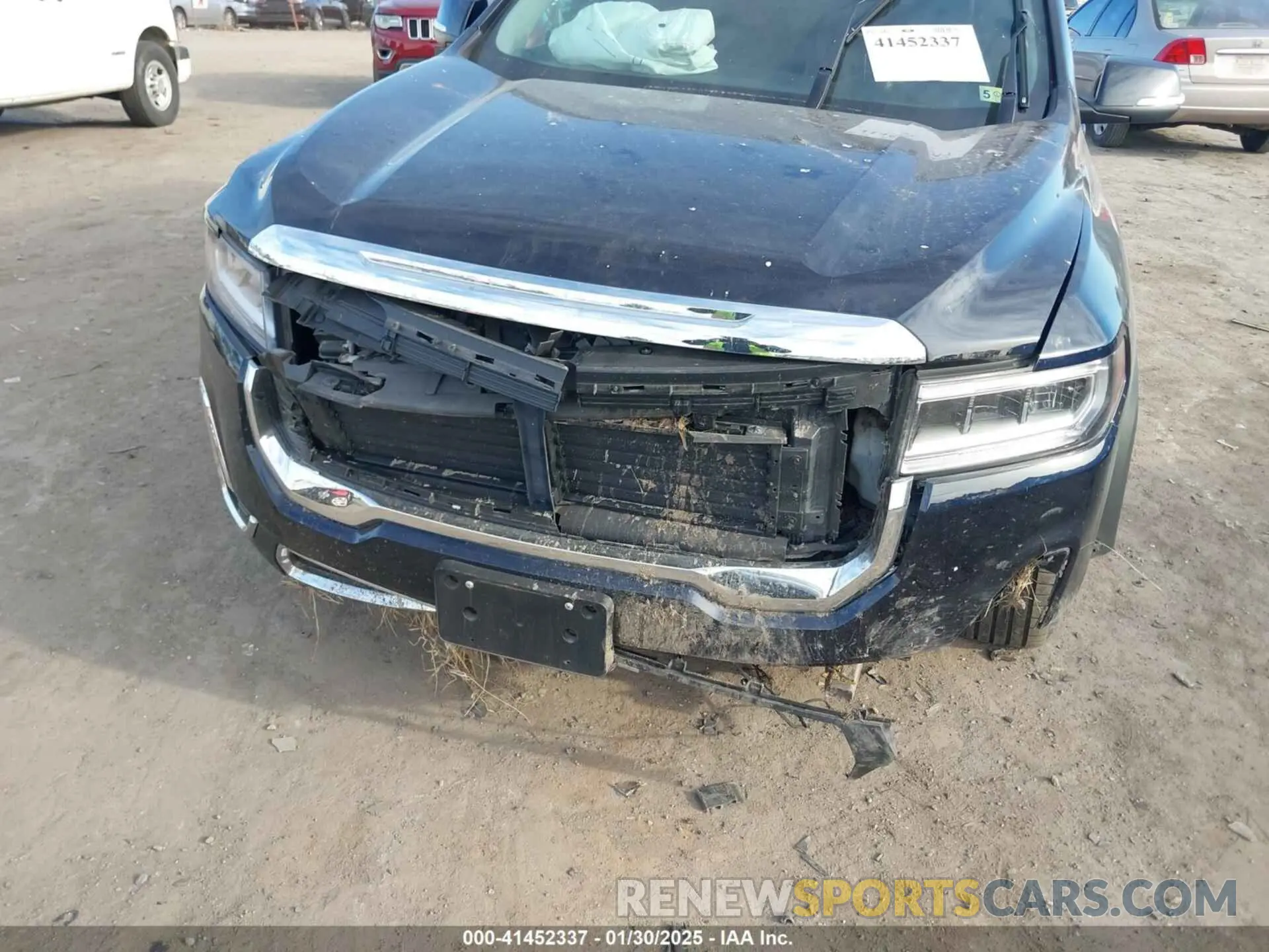 6 Фотография поврежденного автомобиля 1GKKNMLS5MZ199728 GMC ACADIA 2021