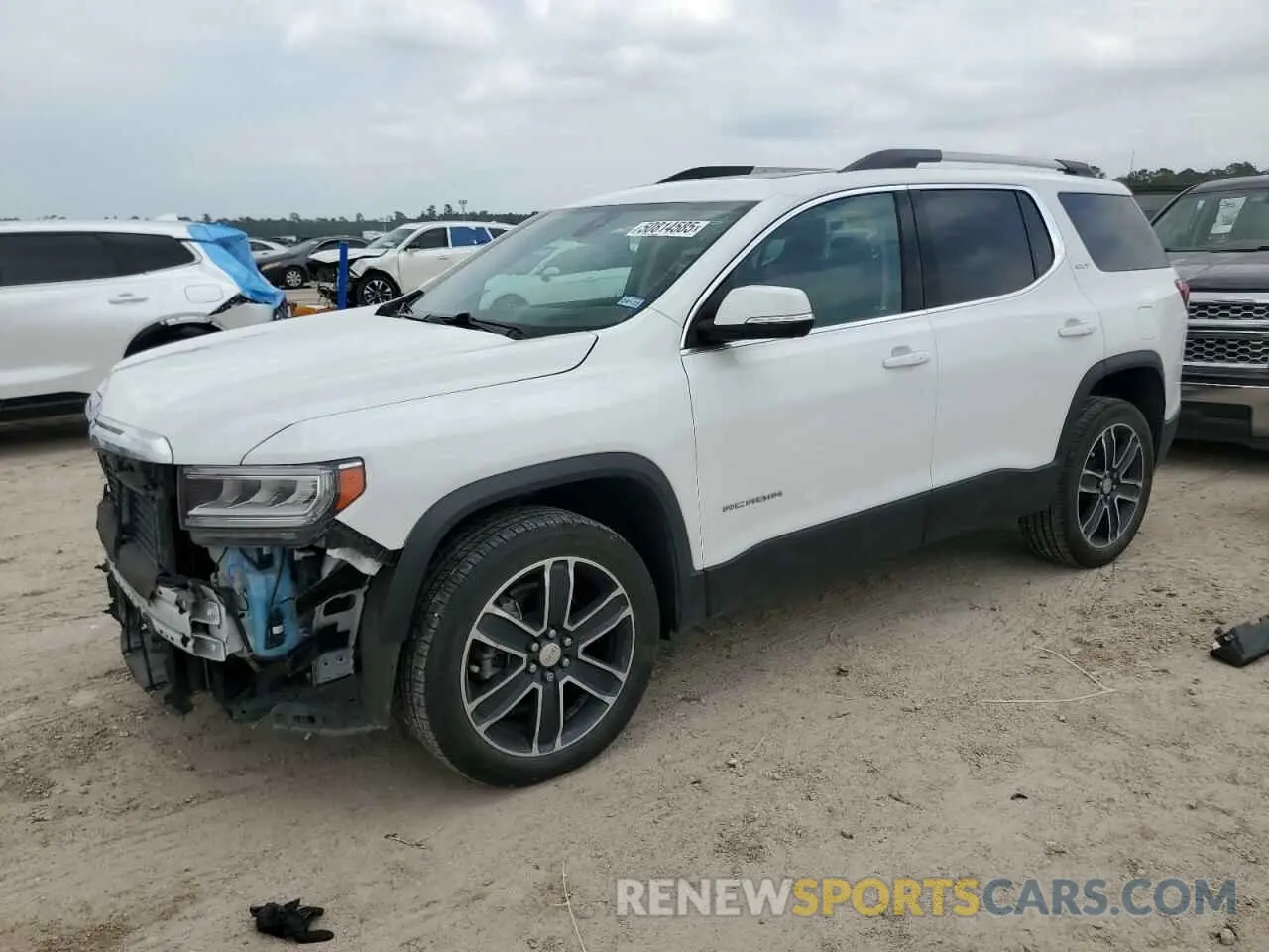 1 Фотография поврежденного автомобиля 1GKKNMLS8MZ196192 GMC ACADIA 2021