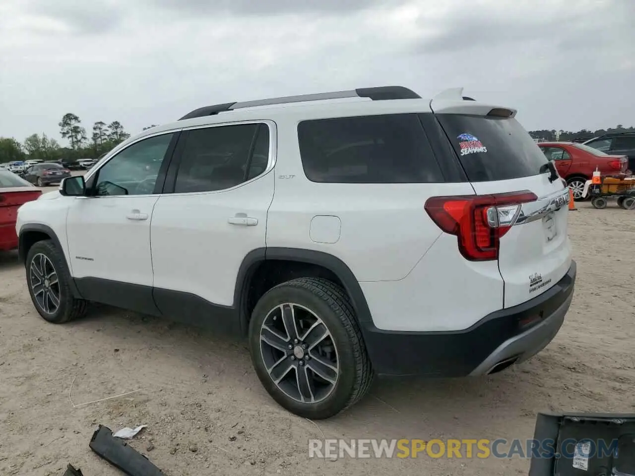 2 Фотография поврежденного автомобиля 1GKKNMLS8MZ196192 GMC ACADIA 2021