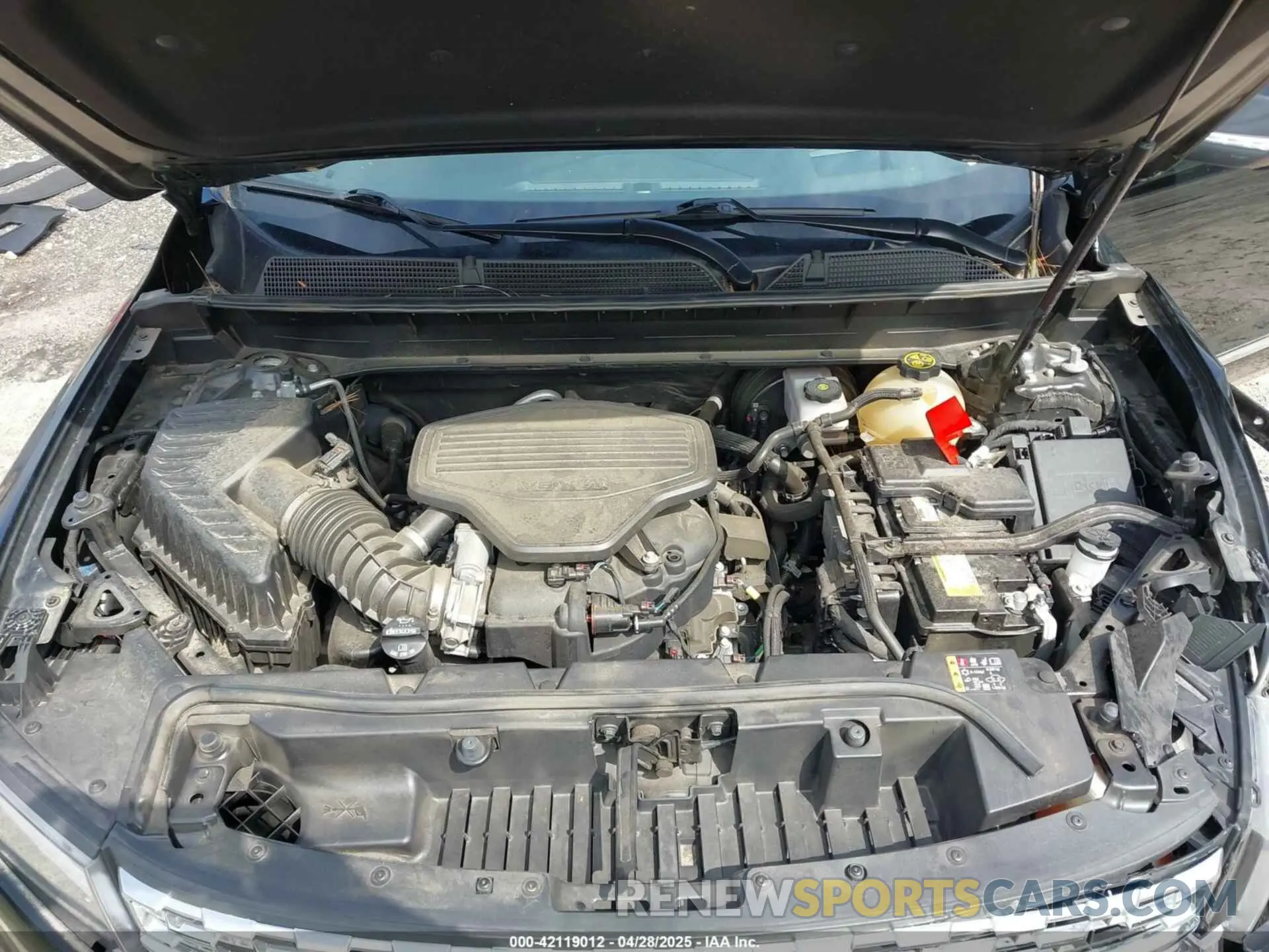 10 Photograph of a damaged car 1GKKNPLS2MZ224943 GMC ACADIA 2021