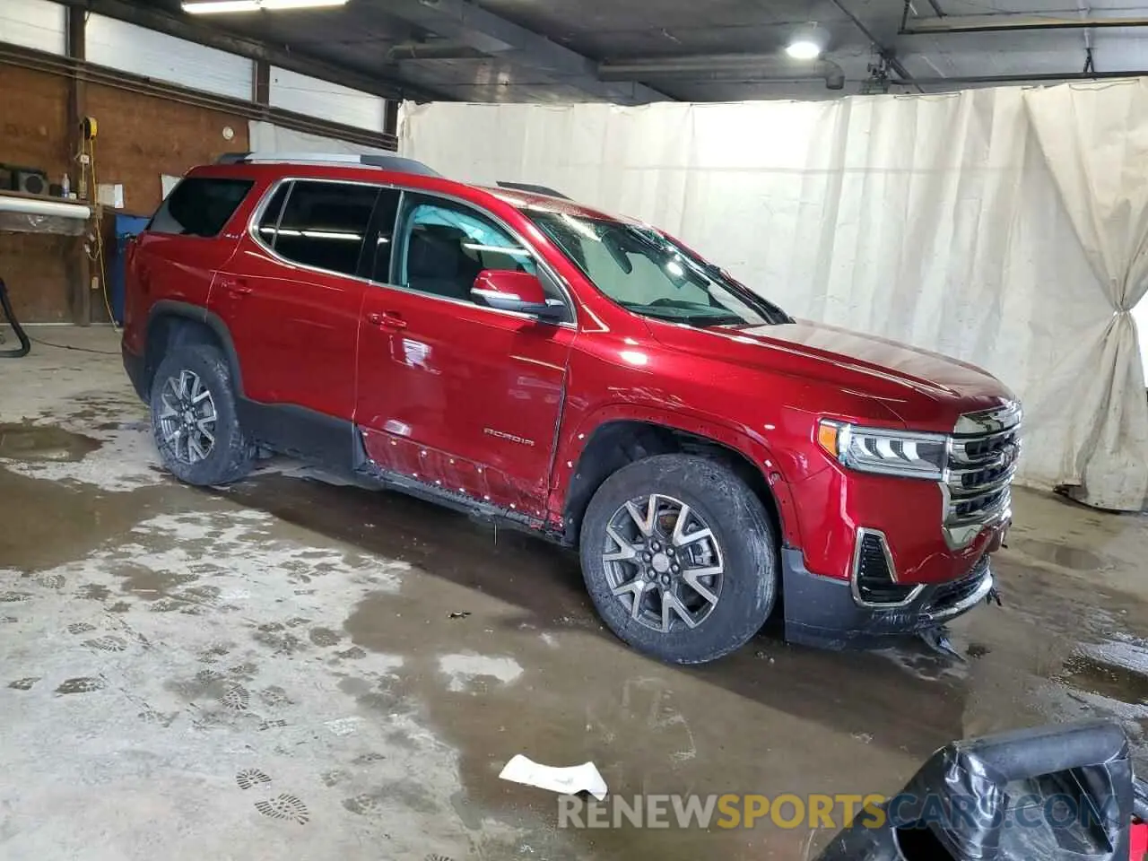 4 Photograph of a damaged car 1GKKNRL41MZ185100 GMC ACADIA 2021