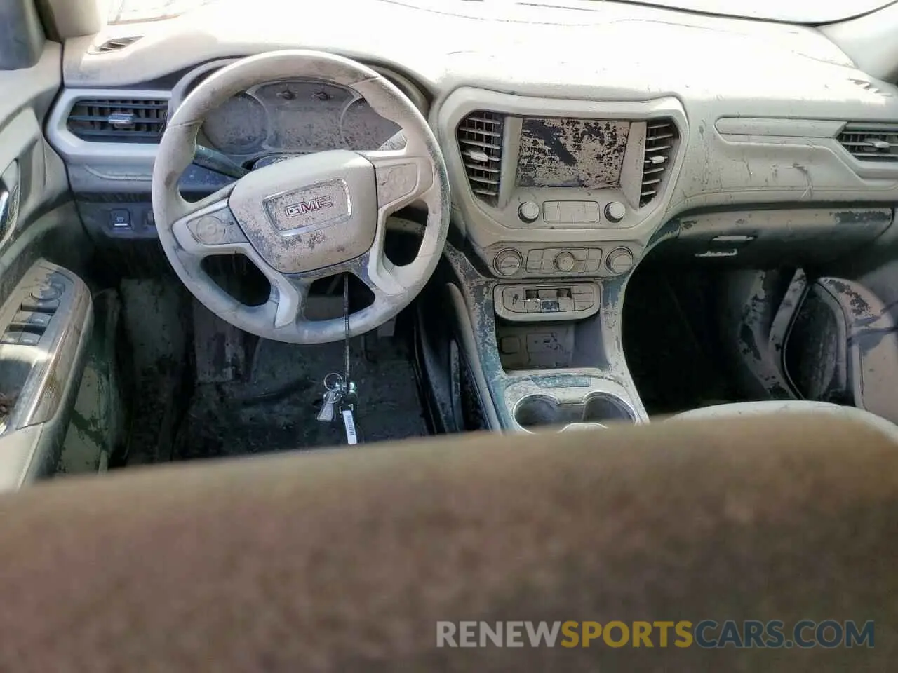 8 Фотография поврежденного автомобиля 1GKKNRL4XMZ121878 GMC ACADIA 2021