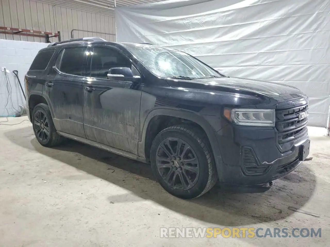 4 Фотография поврежденного автомобиля 1GKKNRLS2MZ213274 GMC ACADIA 2021