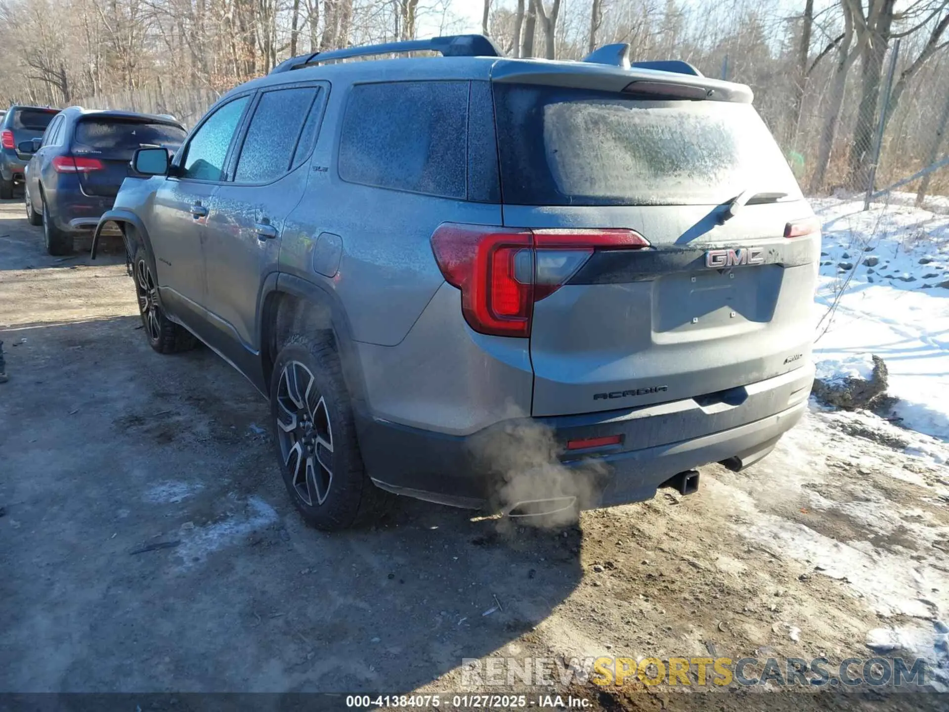 3 Photograph of a damaged car 1GKKNRLS9MZ100776 GMC ACADIA 2021
