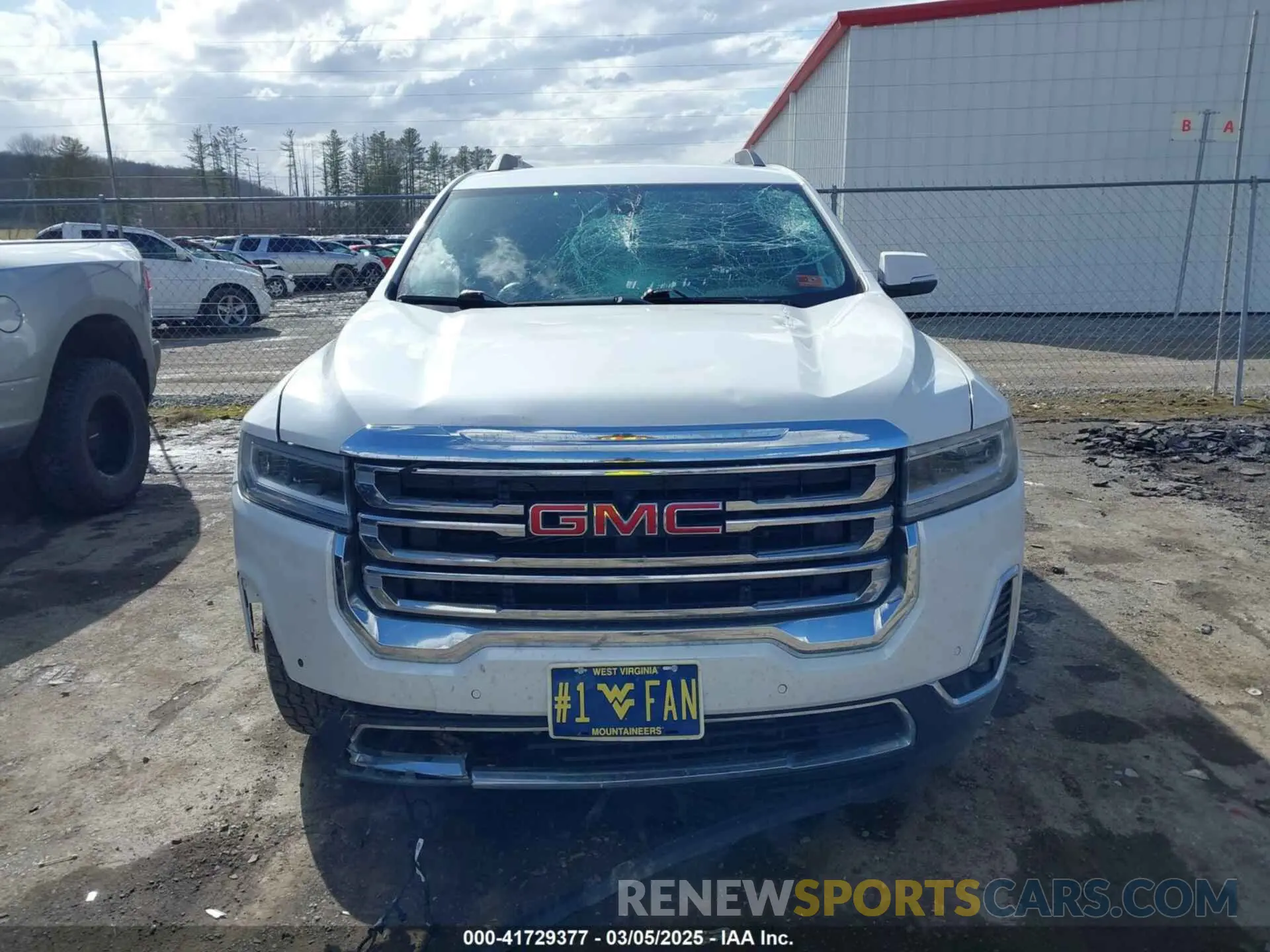 12 Фотография поврежденного автомобиля 1GKKNULS3MZ208040 GMC ACADIA 2021
