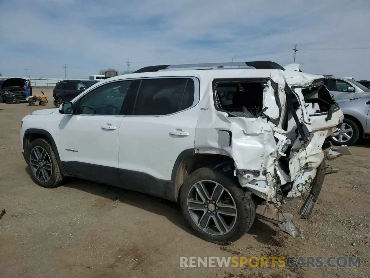 2 Фотография поврежденного автомобиля 1GKKNULS4MZ192897 GMC ACADIA 2021