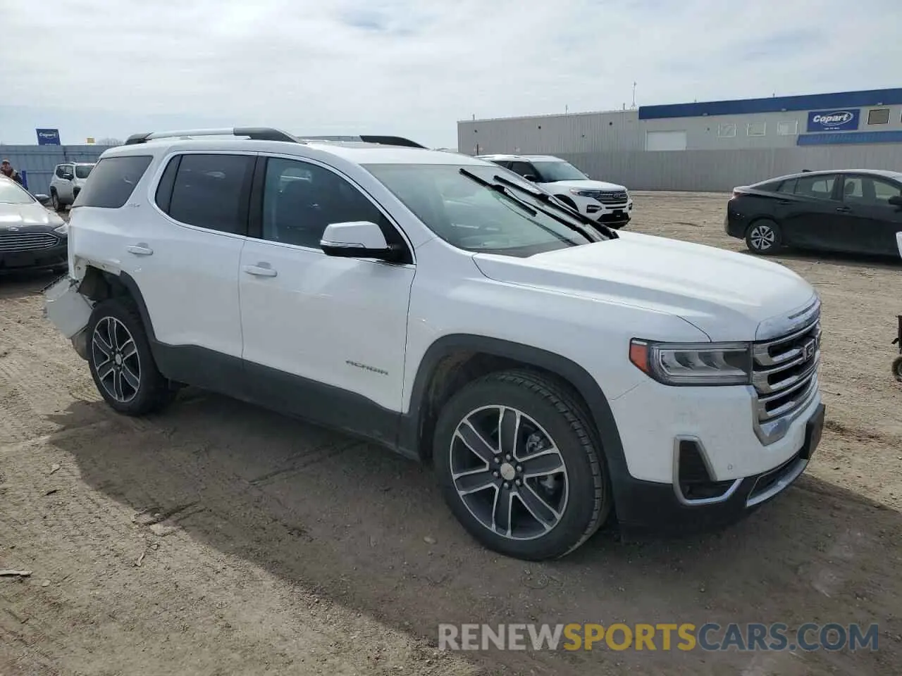 4 Фотография поврежденного автомобиля 1GKKNULS4MZ192897 GMC ACADIA 2021