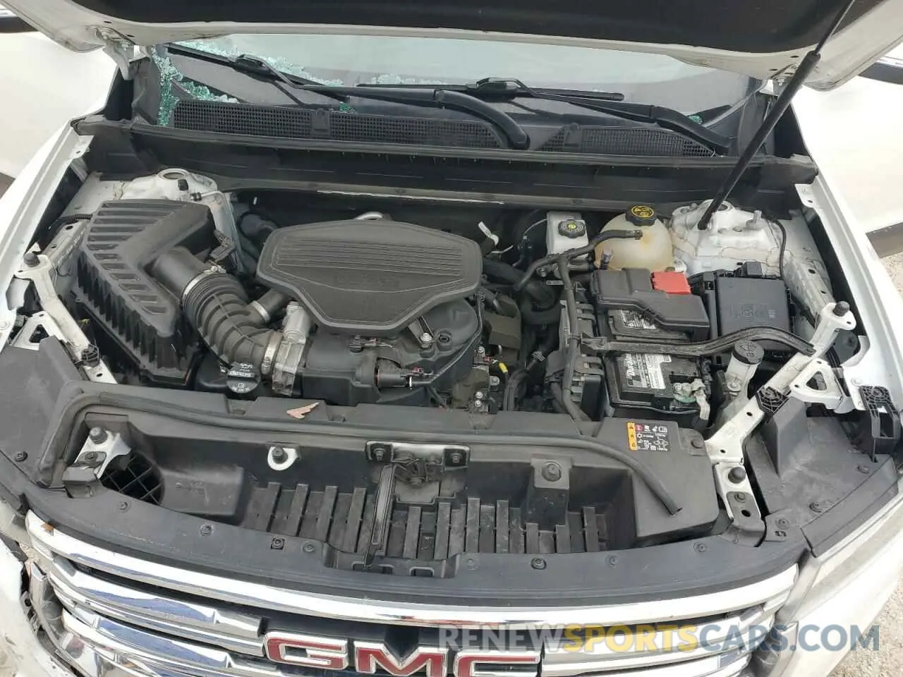 14 Photograph of a damaged car 1GKKNULS4MZ208726 GMC ACADIA 2021