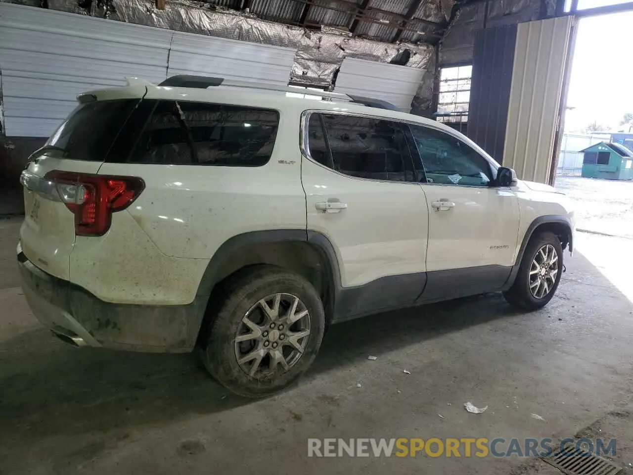 3 Фотография поврежденного автомобиля 1GKKNULS9MZ218054 GMC ACADIA 2021