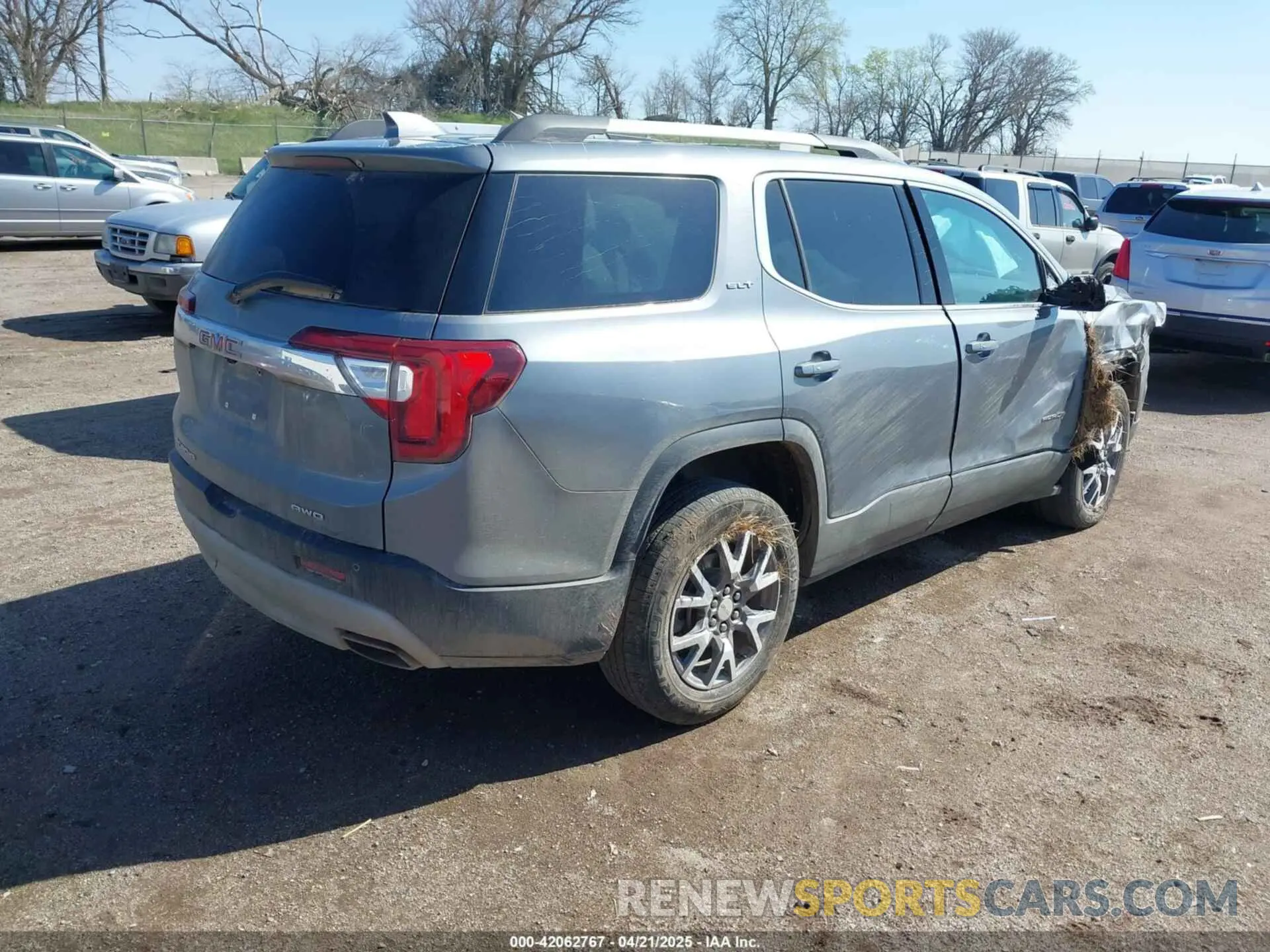 4 Фотография поврежденного автомобиля 1GKKNULSXMZ102801 GMC ACADIA 2021
