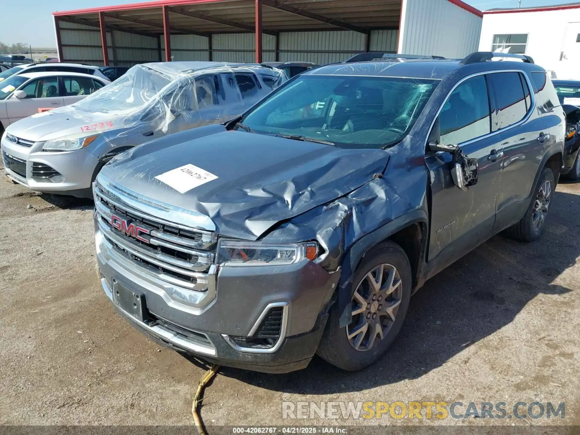 6 Фотография поврежденного автомобиля 1GKKNULSXMZ102801 GMC ACADIA 2021