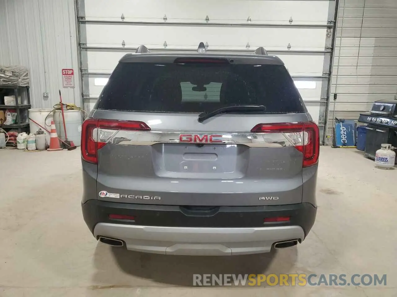 6 Photograph of a damaged car 1GKKNULSXMZ174159 GMC ACADIA 2021