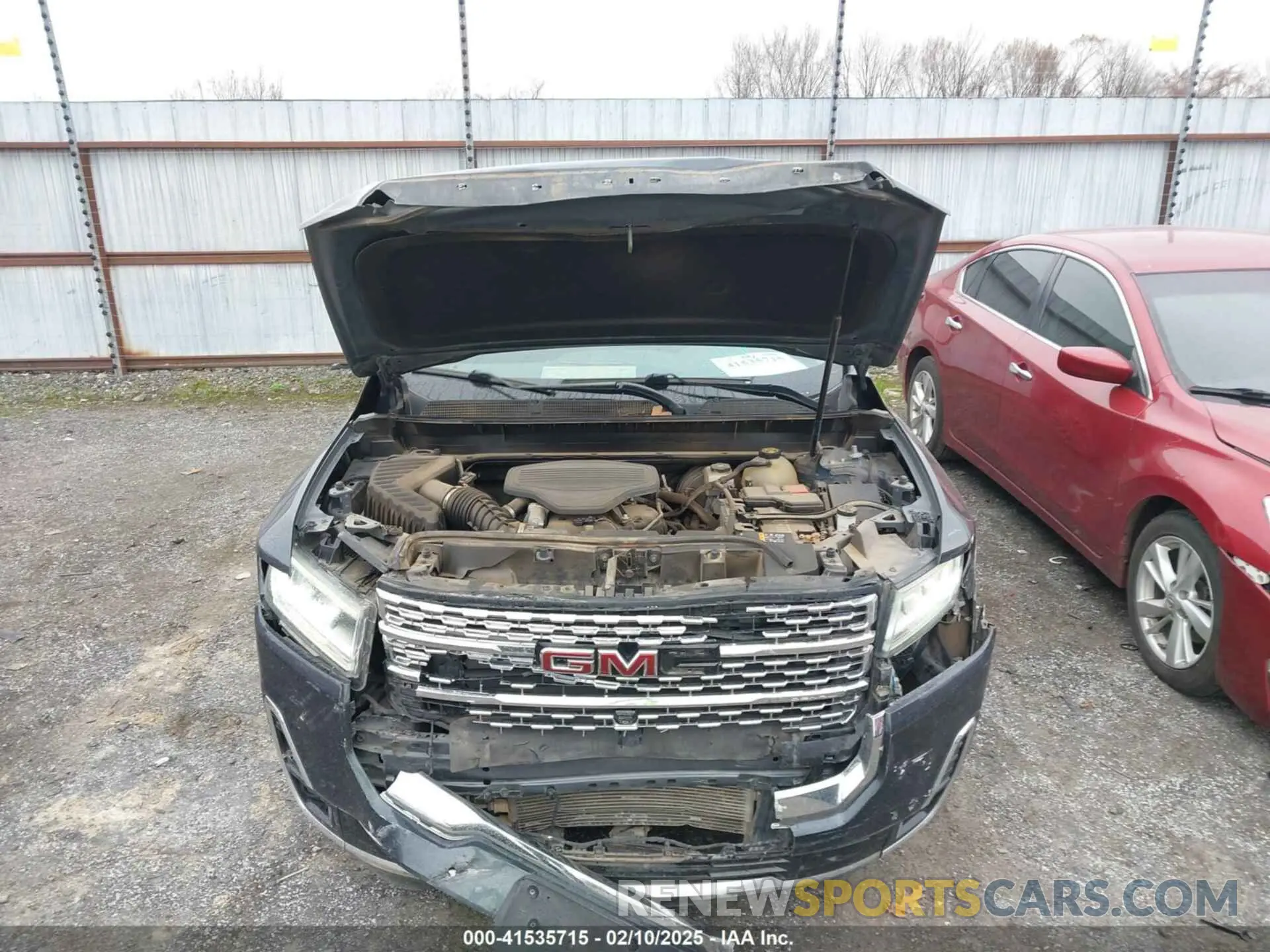 10 Photograph of a damaged car 1GKKNXLS1MZ130147 GMC ACADIA 2021