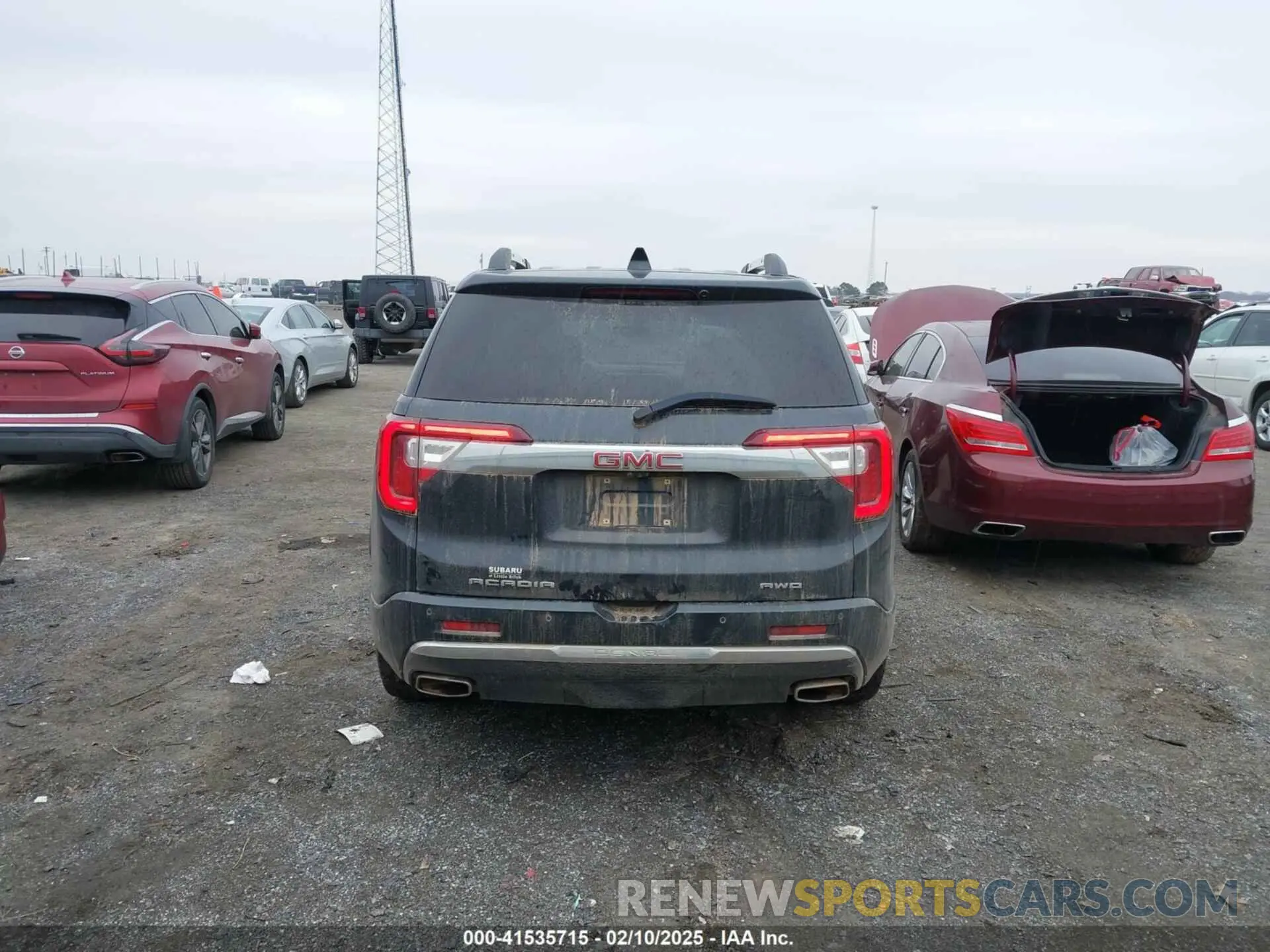 16 Photograph of a damaged car 1GKKNXLS1MZ130147 GMC ACADIA 2021