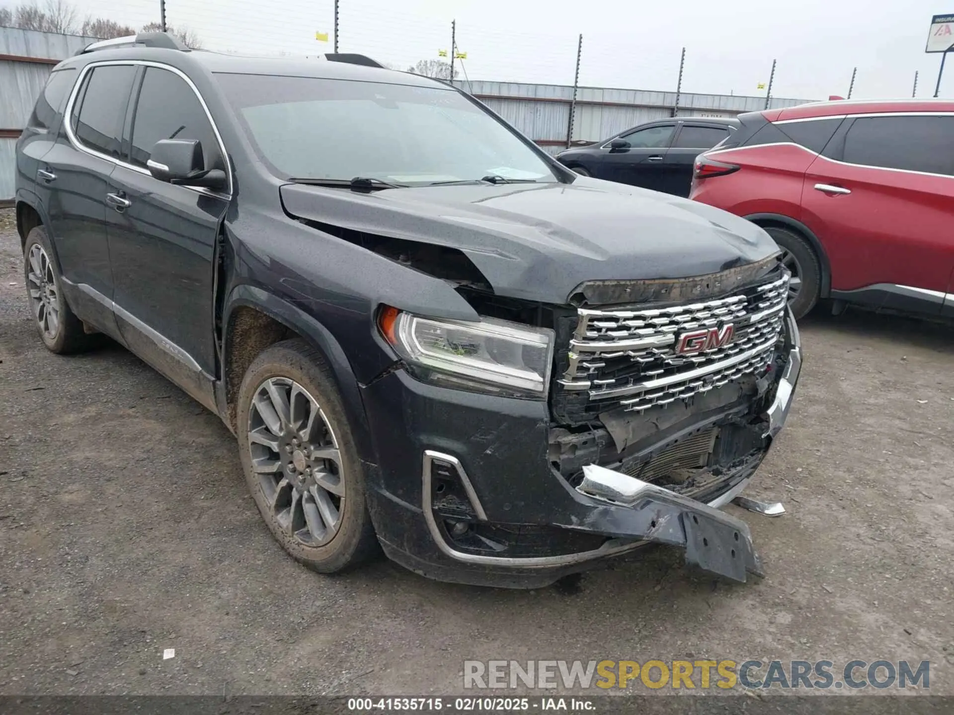 6 Photograph of a damaged car 1GKKNXLS1MZ130147 GMC ACADIA 2021