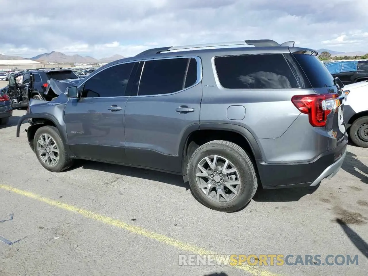 2 Фотография поврежденного автомобиля 1GKKNKL40NZ143803 GMC ACADIA 2022