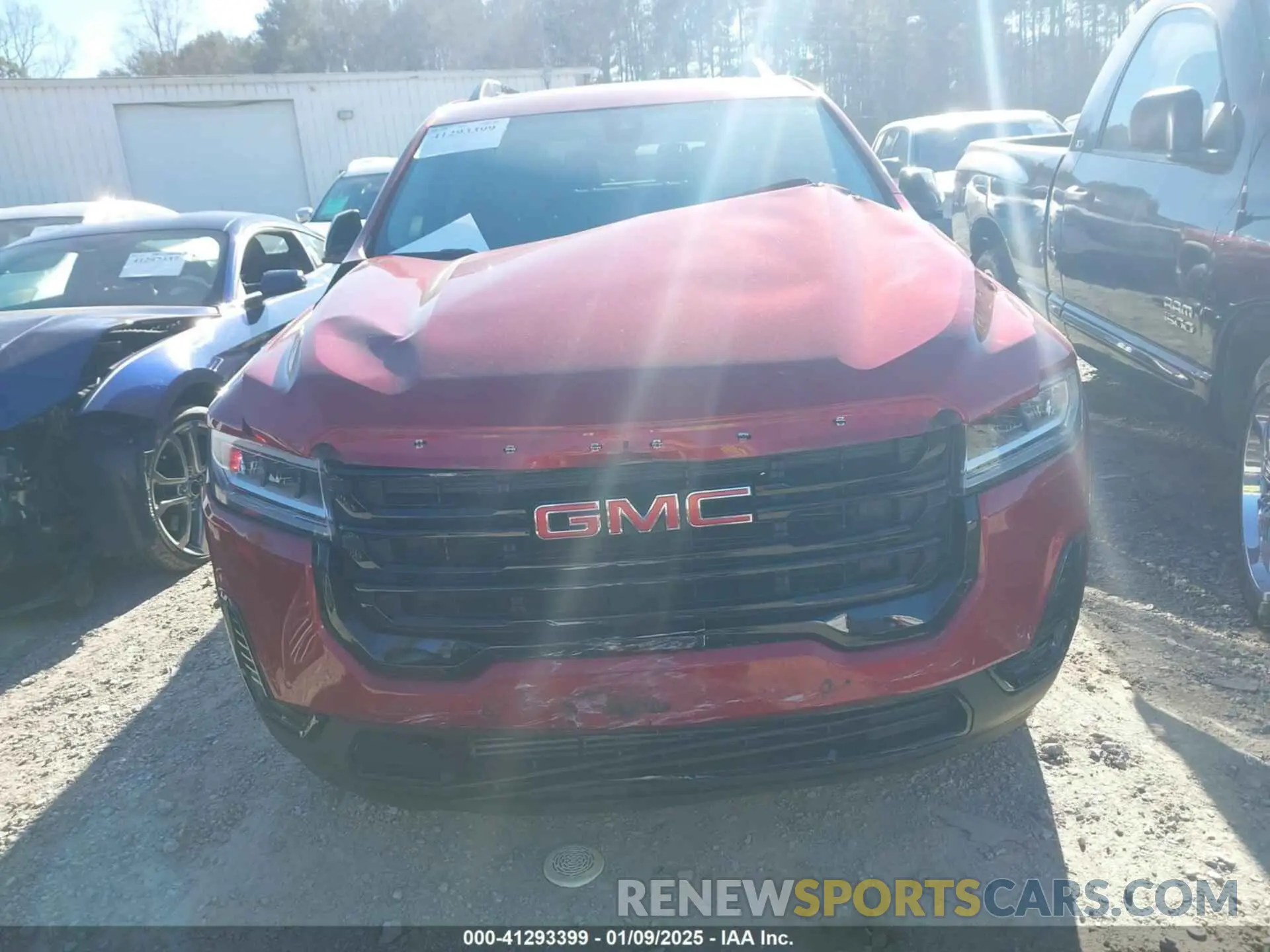 11 Фотография поврежденного автомобиля 1GKKNKL45NZ136037 GMC ACADIA 2022