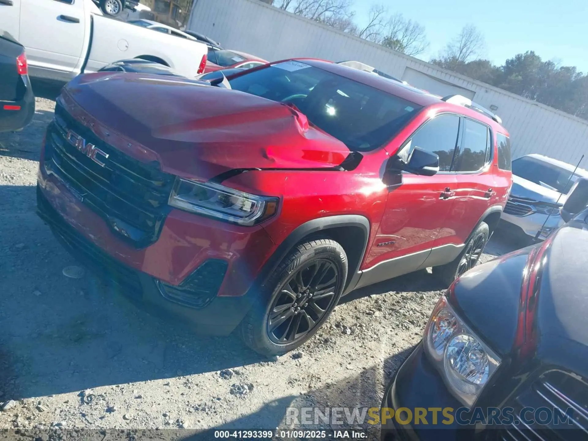 2 Фотография поврежденного автомобиля 1GKKNKL45NZ136037 GMC ACADIA 2022