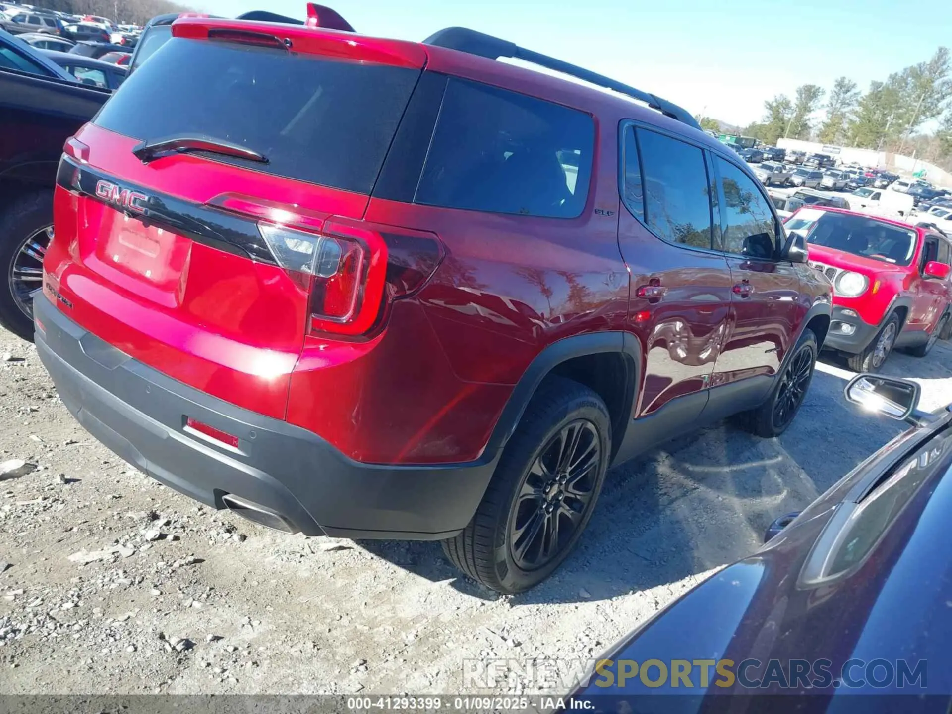 4 Фотография поврежденного автомобиля 1GKKNKL45NZ136037 GMC ACADIA 2022