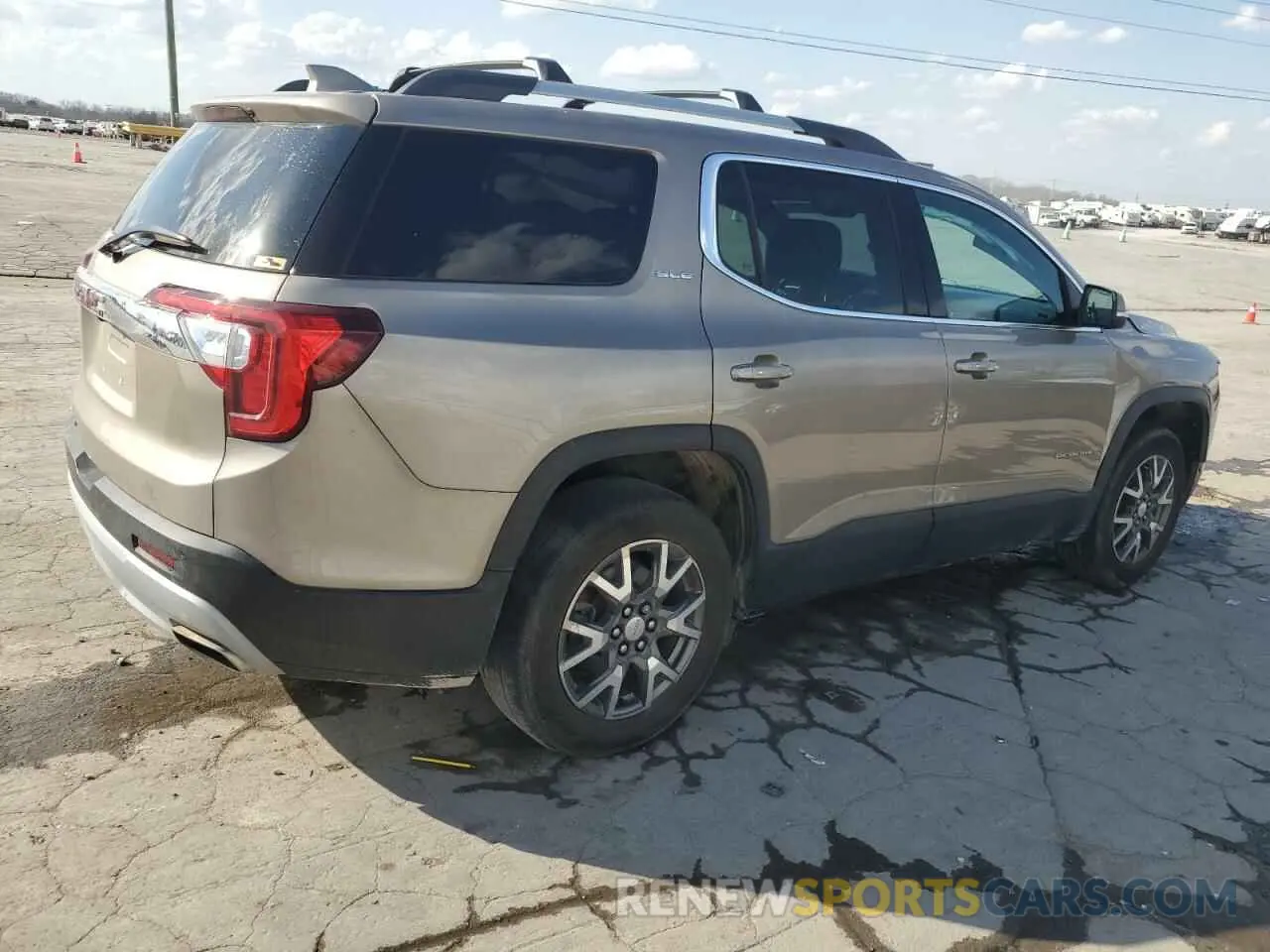 3 Photograph of a damaged car 1GKKNKL46NZ114760 GMC ACADIA 2022
