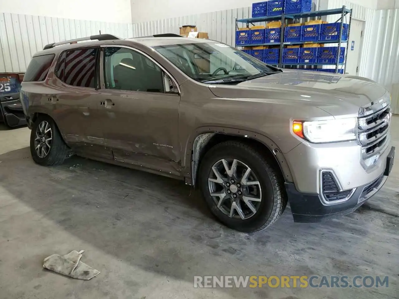 4 Фотография поврежденного автомобиля 1GKKNKL4XNZ164058 GMC ACADIA 2022