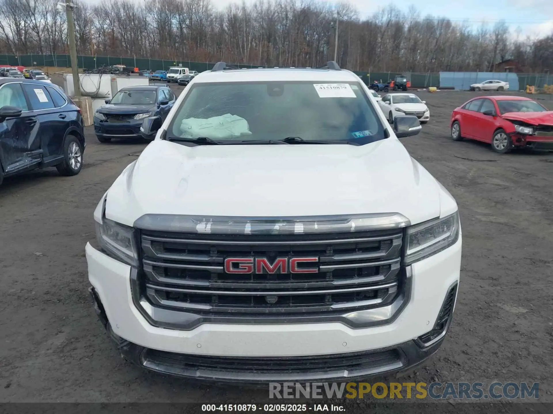 12 Photograph of a damaged car 1GKKNLLS9NZ179770 GMC ACADIA 2022