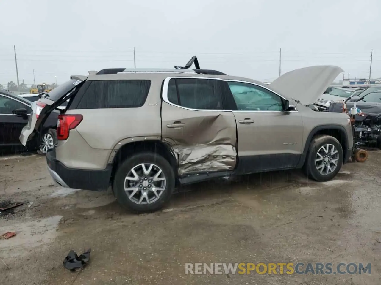 3 Фотография поврежденного автомобиля 1GKKNML46NZ163078 GMC ACADIA 2022