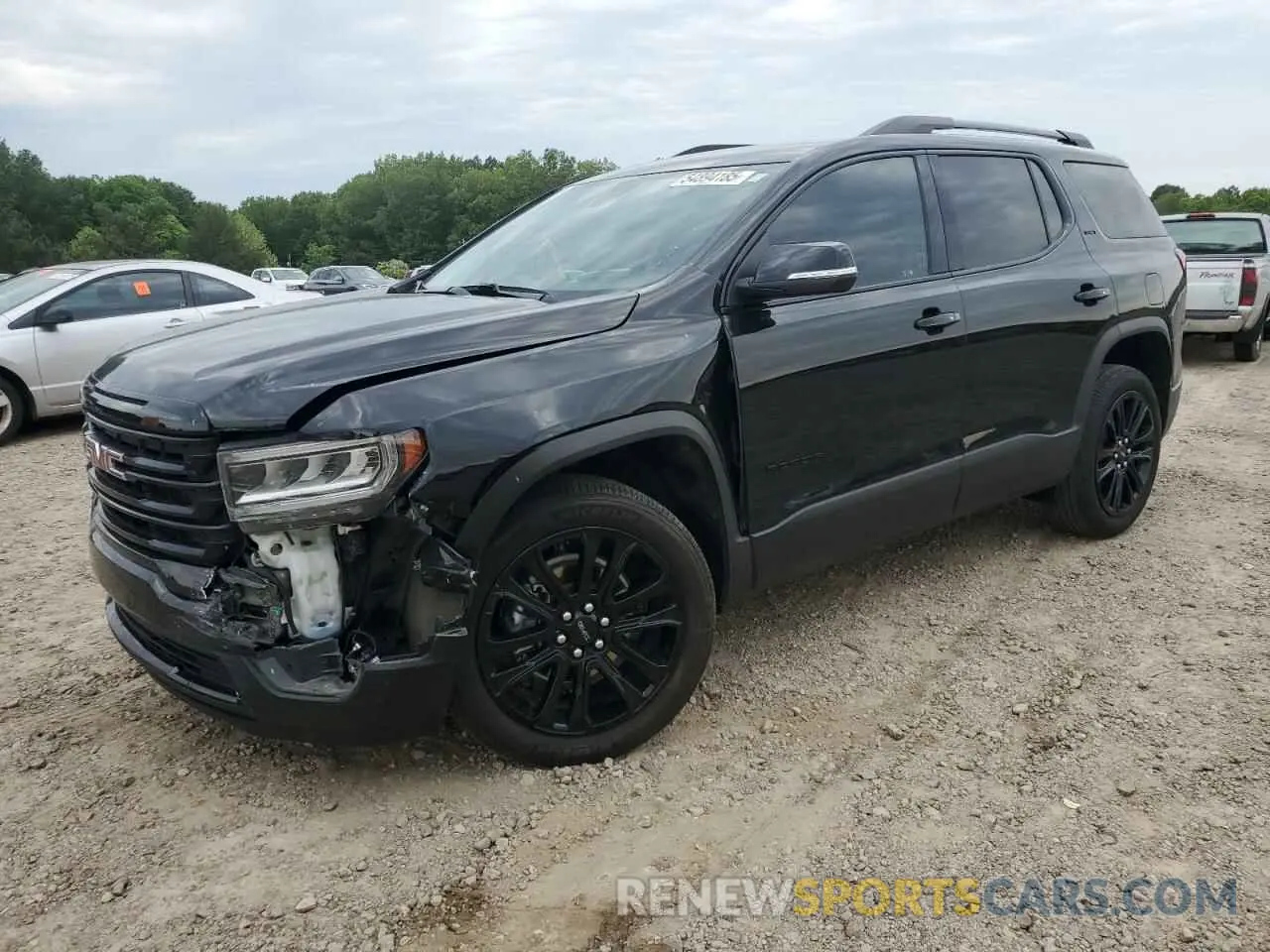 1 Photograph of a damaged car 1GKKNMLS1NZ112912 GMC ACADIA 2022