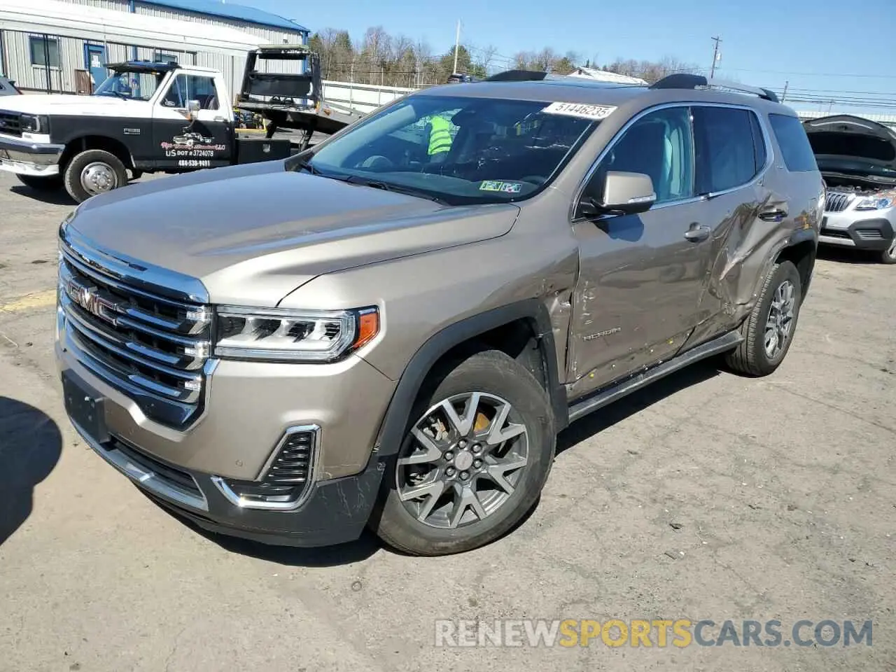 1 Фотография поврежденного автомобиля 1GKKNRL40NZ173070 GMC ACADIA 2022