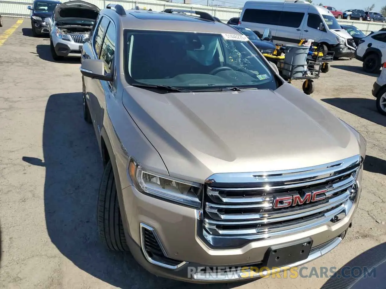 5 Фотография поврежденного автомобиля 1GKKNRL40NZ173070 GMC ACADIA 2022