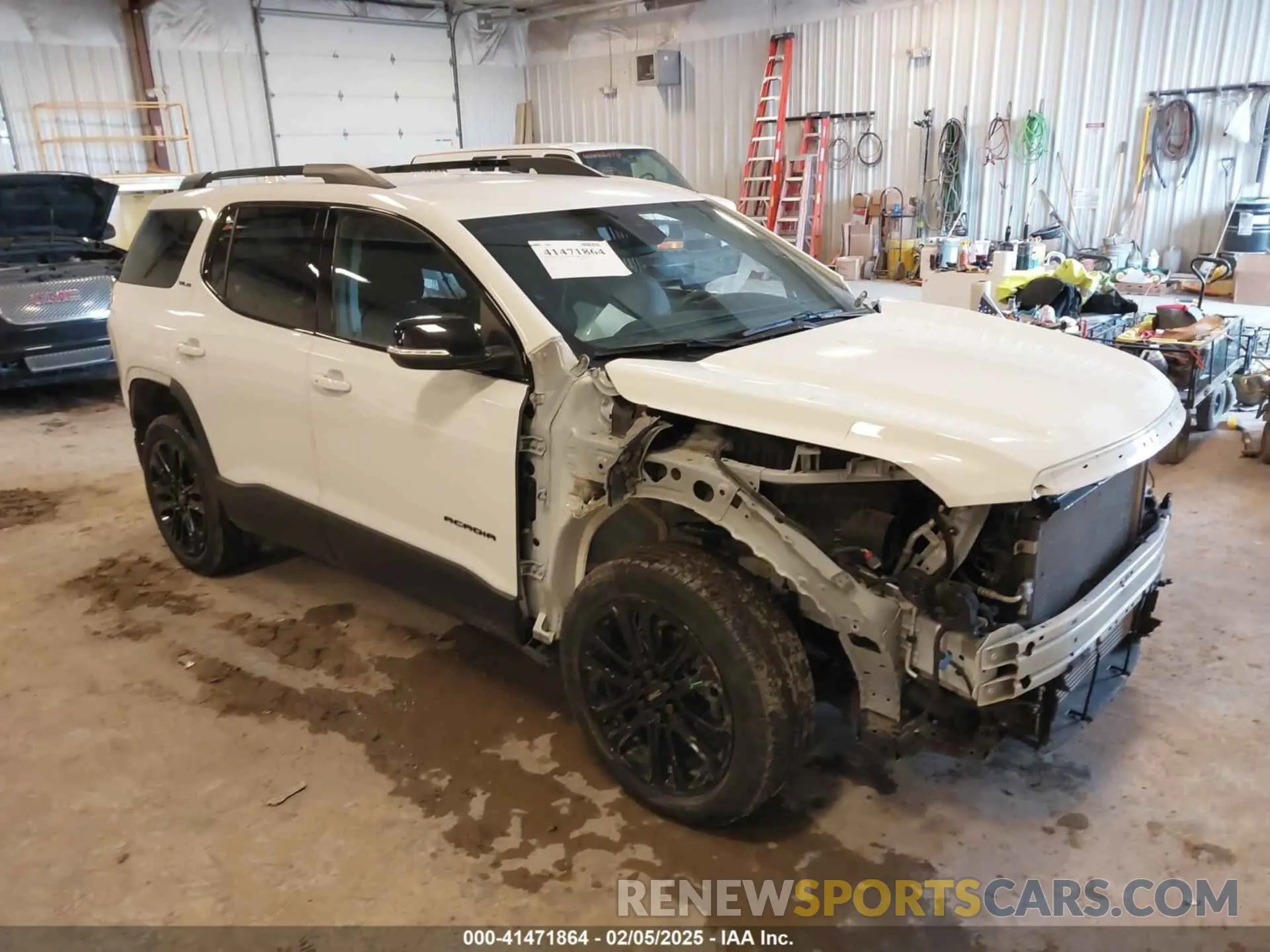 1 Photograph of a damaged car 1GKKNRL41NZ130406 GMC ACADIA 2022