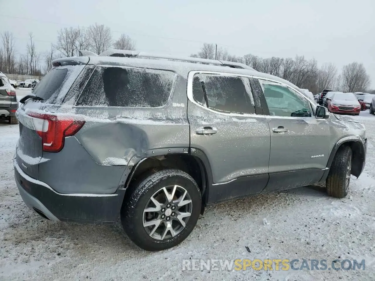 3 Photograph of a damaged car 1GKKNRL45NZ129906 GMC ACADIA 2022