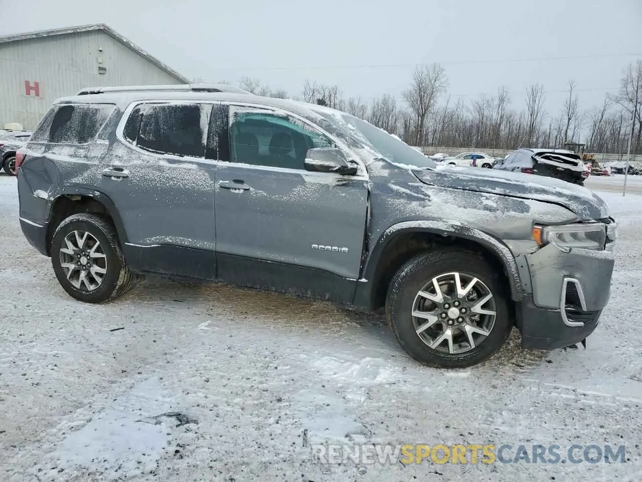 4 Photograph of a damaged car 1GKKNRL45NZ129906 GMC ACADIA 2022