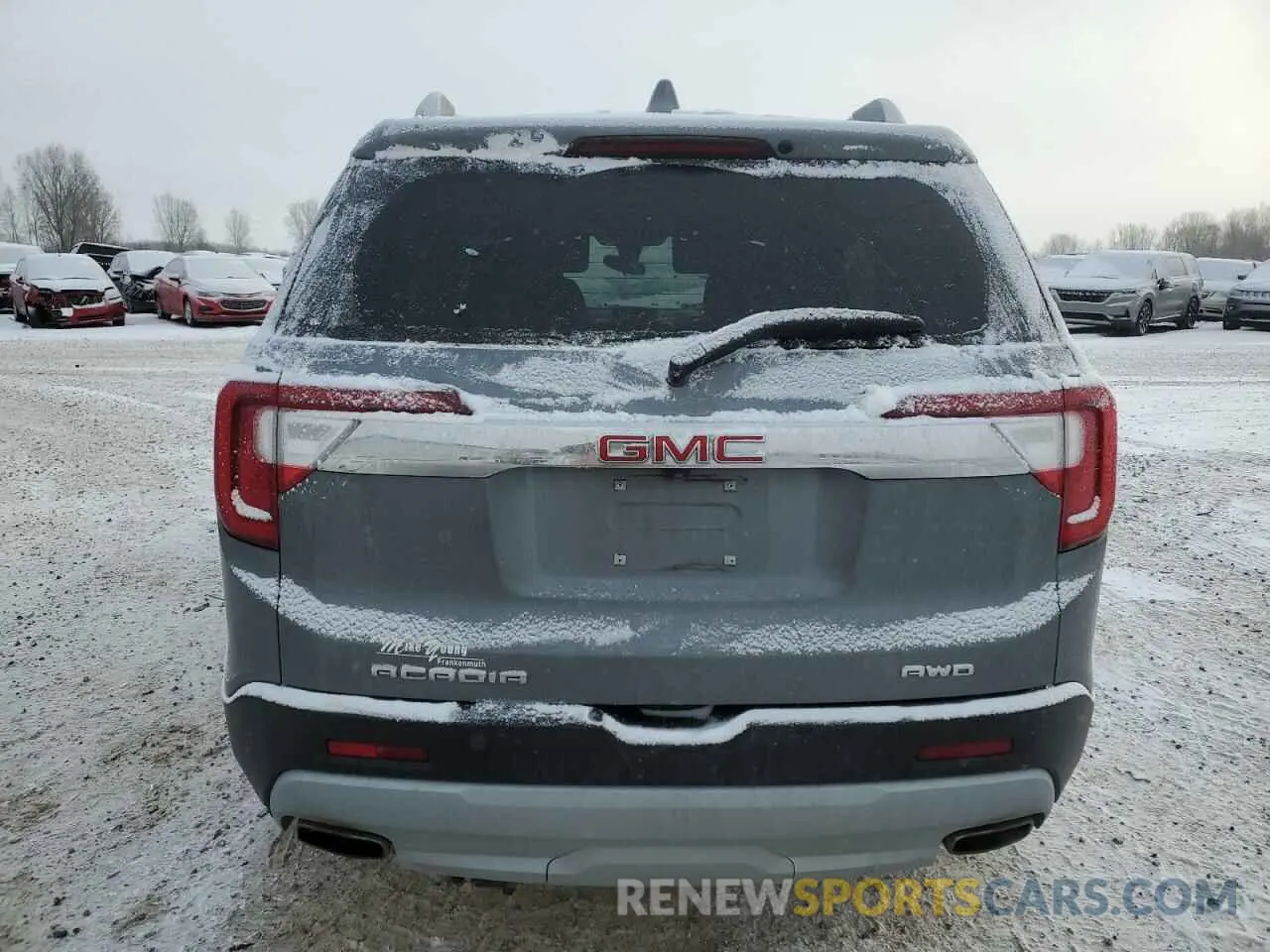 6 Photograph of a damaged car 1GKKNRL45NZ129906 GMC ACADIA 2022