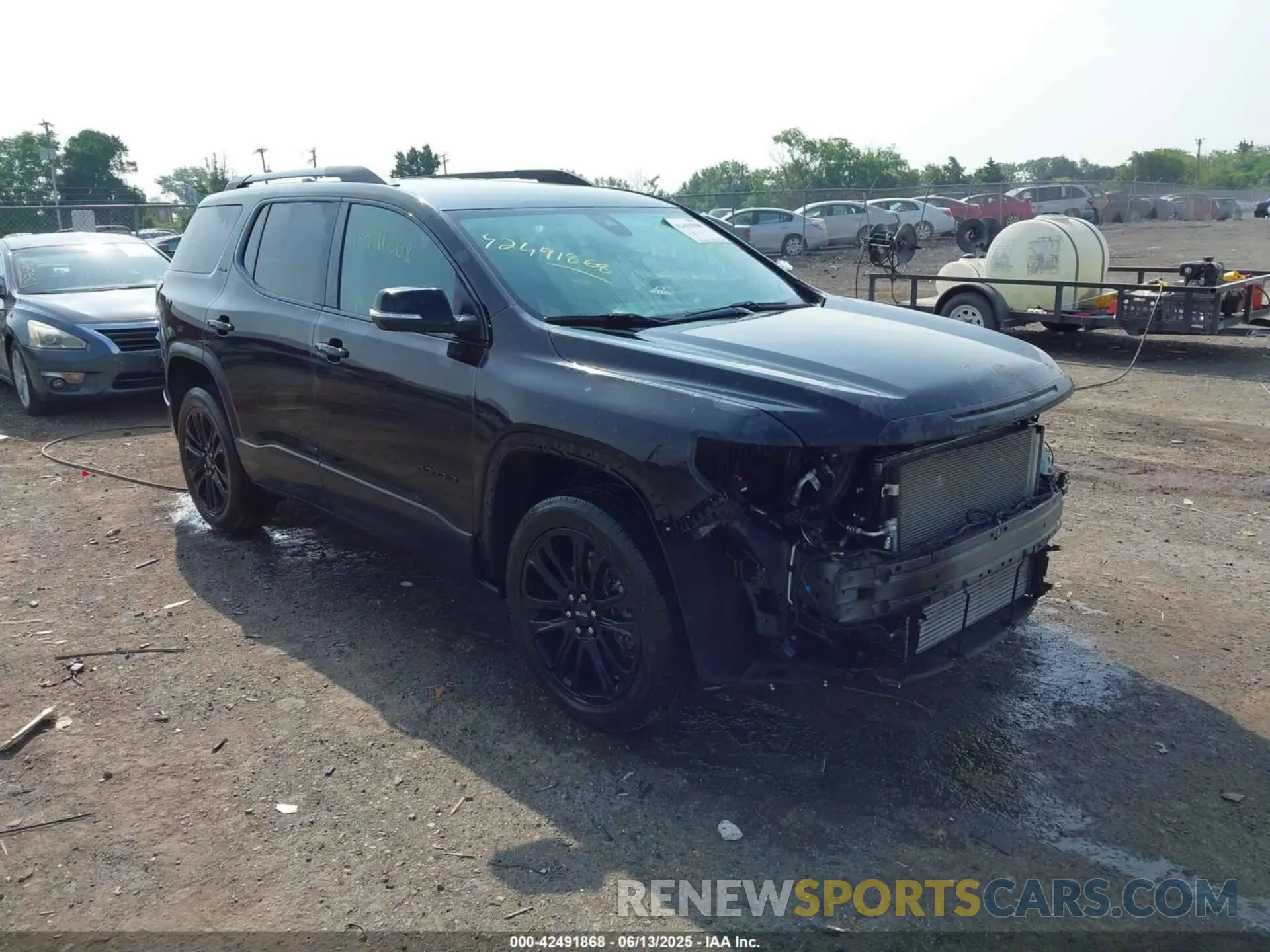 1 Photograph of a damaged car 1GKKNRL46NZ157035 GMC ACADIA 2022