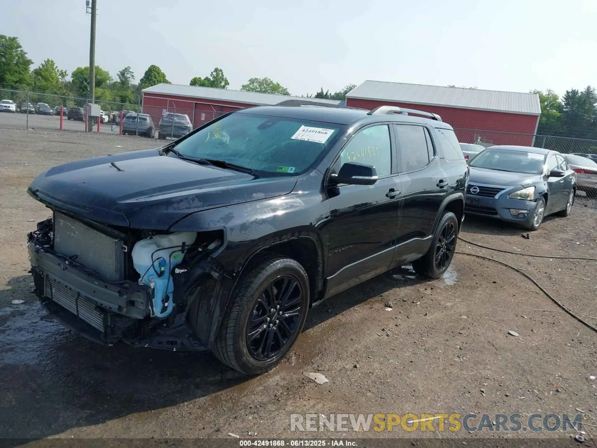 2 Photograph of a damaged car 1GKKNRL46NZ157035 GMC ACADIA 2022
