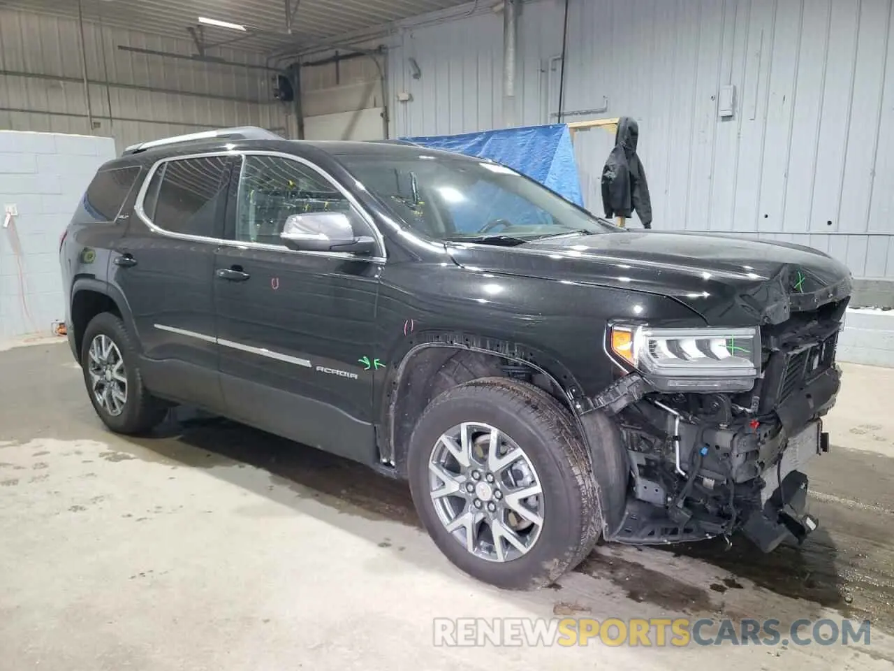 4 Фотография поврежденного автомобиля 1GKKNUL47NZ141297 GMC ACADIA 2022