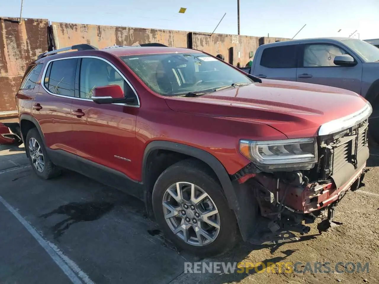 4 Фотография поврежденного автомобиля 1GKKNULS2NZ116998 GMC ACADIA 2022